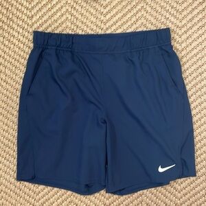 Nike - Dri-Fit Athletic Shorts - Blue - XL